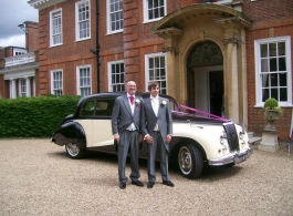 Classic car for weddings in Hemel Hempstead